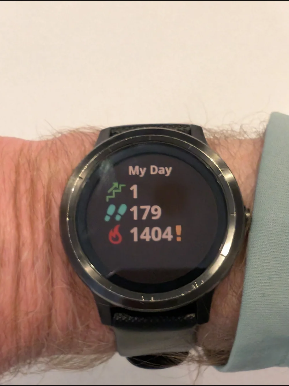 Garmin vivoactive 3 Black and Silver Smartwatch with Digital Display